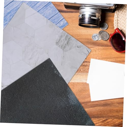 Gatuida Photo Backdrop Kit with 15 Marble Cement Wood Pattern Boards for Food Jewelry Photography, Double-Sided Backgrounds and Props Set with Clips and Carry Bag for Flat Lay Photoshoot