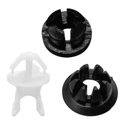 3PCS Hood Prop Rod Clip, Car Hood Support Prop Rod Holder Clips, 91503-SS0-003 Hood Rod Grommet Clamp, Vehicle Engine Hood Stay Retainer Clips Replacement for Honda Accord Odyssey