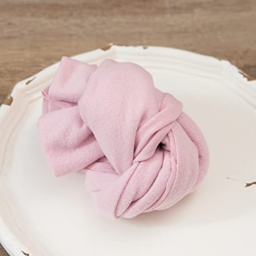 Zeroest Newborn Photography Wraps with Hat Baby Photo Outfit Girl Stretch Blanket Infant Boy Props for Baby Photo Shoot - color: Pink