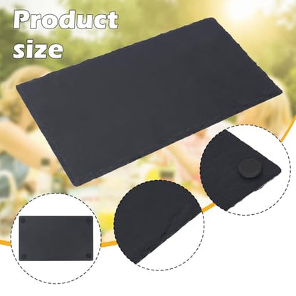 8 Pack 8.7 x 6 Inch Slate Cheese Boards, Black Rectangle Slate Charcuterie Boards, Natural Charcuterie Stone Plates for Parties, Gifts, and Special Events, Cheese, Sushi, Food. - size: 8 Pack 8.7 x 6 Inch