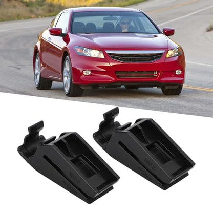 2Pcs Hood Prop Rod Retainer Clip, 91503 TA0 A01 Secure Support Hood Prop Rod Holder for 4cyl, 2008 to 2012 Car Engine Accessories