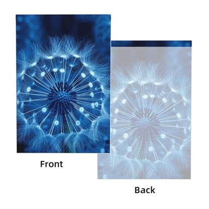 Blue Dandelion Backdrop Background for Photography 5x7ft Photobooth Professional Photo Backdrop Curtains Video Photography Studio Photo Backgrounds Banner Booth Background Screen Parties - color: Blue Dandelion