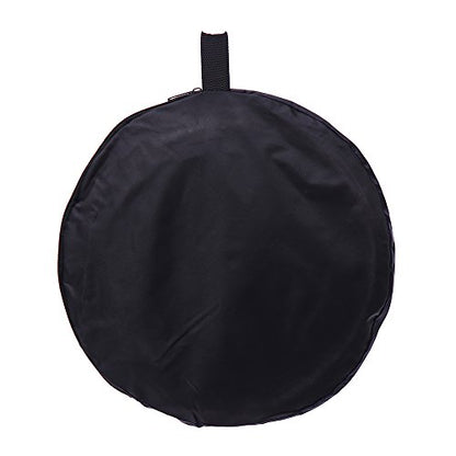 43"/110cm 5-in-1 Light Reflector for Photography Collapsible Multi-Disc Round with Bag - Translucent, Gold, Silver, Black and White for Studio Photography Lighting and Outdoor Lighting - size: 43inch 5in1