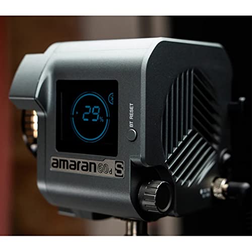 Aputure Amaran 60D S,Amaran 60D COB Daylight 5600k 65W LED Video Light,Bluetooth App Control,DC/AC Power Supply