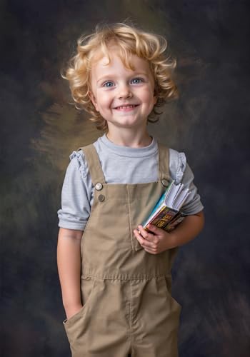 Kate 6.5x10ft Retro Photography Backdrop Brushed Painted Abstract Background Studio Backdrops - color: Brown, size: 6.5x10ft