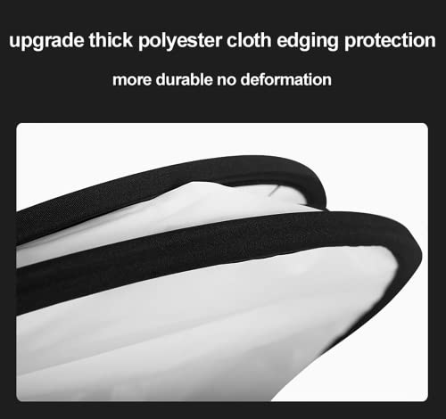 Selens Soft White Diffuser Foldable Light Diffuser Light Diffusion Panel with Carry Bag, Diffuser Fabric Light Modifier for TV Production Video Studio Photography Interview Portrait Shots -31x47in… - size: 31x47inch/80x120cm with carrying bag