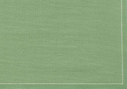 MY DRAP Cotton Luncheon Napkins, Washable and Reusable (25 Napkins, Pistachio) - color: Eucalyptus Green