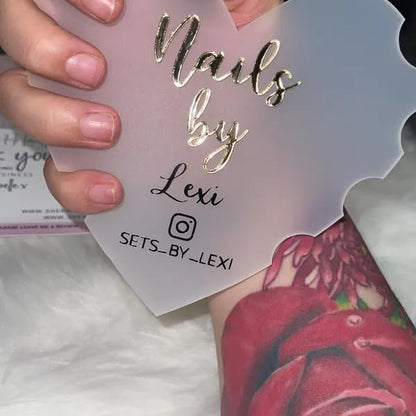 Custom Heart Nail Prop, Nails Heart Technician Beauty Salon Prop Nailfie Prop Business Sign Business Logo Nail Artist Gift Nail Social Media Picture Prop