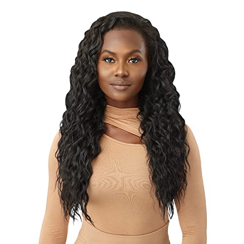 Outre Quick Weave Half Wig Cap Lays Flat Wig KAYLEY (DRGDNAM) - color: DRGDNAM