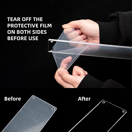 Clear Acrylic Display Riser 2 Tier Cupcake Stand Shelf for Decoration and Organizer - size: 2 tier