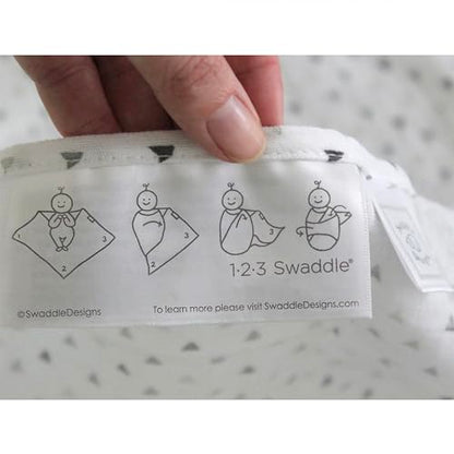 SwaddleDesigns Cotton Muslin Swaddle Blankets, Set of 4, Receiving Blankets for Baby Boys & Girls, Best Shower Gift, 46x46 inches, Black Hedgehogs - color: Hedgehog