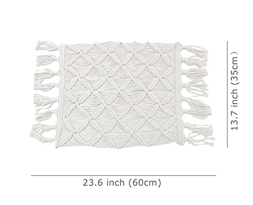 Newborn Photography Props Baby Photoshoots Photo Posing Macrame Rug Backdrop (White A) - color: White a