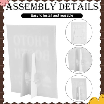 Happiness Photo Booth Sign with Stand Retro Background Table for Event Photography Props Desktop Decoration Party Supplies