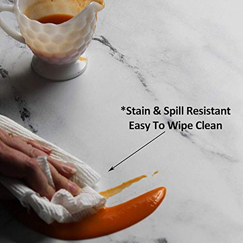 Bessie Bakes Marble Replicated Photography Backdrop 2 Feet Wide x 3 Feet Long 3 mm Thick