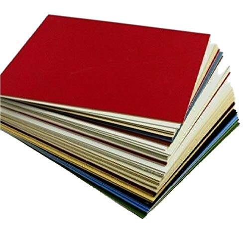 22x28 Mat Board Uncut Variety Pack 10 Assorted Colors - color: 10 Assorted Color, size: 22x28