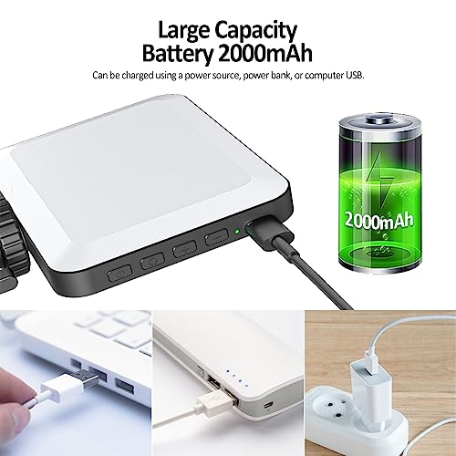 XINBAOHONG Rechargeable Selfie Light, Clip Fill Light for Phone Laptop Tablet Portable Light for Video Conference Live Streaming Zoom Call Makeup Picture (Black) - color: Black