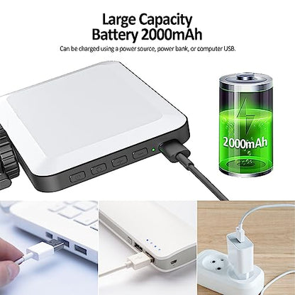 XINBAOHONG Rechargeable Selfie Light, Clip Fill Light for Phone Laptop Tablet Portable Light for Video Conference Live Streaming Zoom Call Makeup Picture (Black) - color: Black