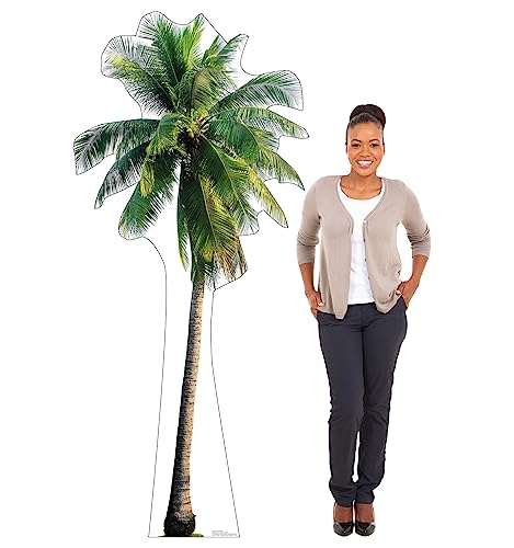 Cardboard People Tropical Palm Tree Life Size Cardboard Cutout Standup - color: Tropical Palm Tree