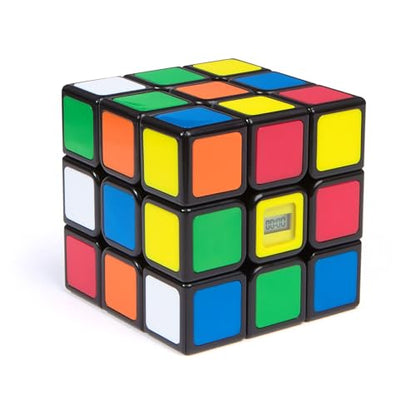 Rubik’s Cube, Timer Cube, Clear Display, Beat Your Best Time, Brain Teaser Puzzle for Adults & Practice for Speed Cubers, Problem-Solving Challenging Brain Teaser Fidget Toy for Kids, Ages 8 & Up - color: 3x3 Timer Cube