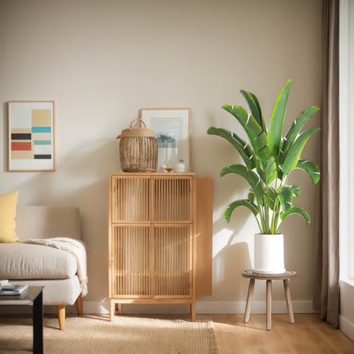 3-Pack Wood Plant Stands Indoor, Single Plant Stand for 6-12 Inch Pots, Mid-Century Modern Plant Stool, Tall Plant Stand for Large Plants Perfect Fit for Living Room, Balcony, Office - color: heavy burnt color