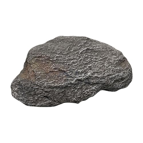 Artificial Landscape Rock, Lightweight Fake Rocks, Faux Stone with Realistic Natural Texture, Photography Prop Decorative Stone, Foam Landscape Rock for Yard Garden Lawn Patio Decor, B 35x21x15cm - color: B 35x21x15cm