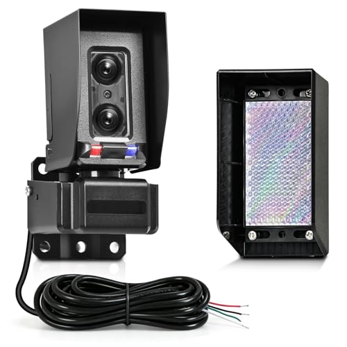 for LiftMaster LMRRUL Retro-Reflective Photo Eye and Reflector,Compatible with LiftMaster UL Series Gate Operators,for Model CSL24UL,CSW200UL,CSW24UL,HDSL24UL,LA400UL,LA412UL,LA500UL,RSL12UL,RSW12UL