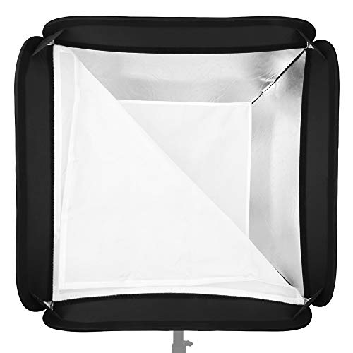 Godox 24"x24"/60cmx60cm Portable Collapsible Softbox Kit for Camera Photography Studio Flash fit Bowens Elinchrom Mount - size: Godox softbox 24"