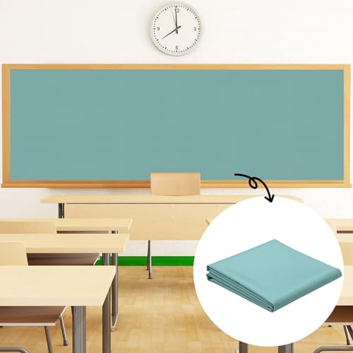 120" x 47" Bulletin Board Fabric Classroom Decoration Calming Blue Polyester Photography Background Black Class for Bulletin Board Backdrop Pillows Curtains Crafts Back to School Classroom Decor - color: Calming Blue