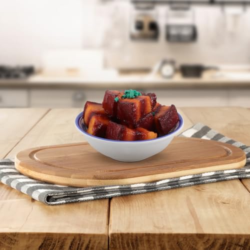 YARNOW Fake Braised Pork Belly 5.11 Inch Realistic Simulated Food Model for Photography Props Restaurant Display and Kitchen Decor