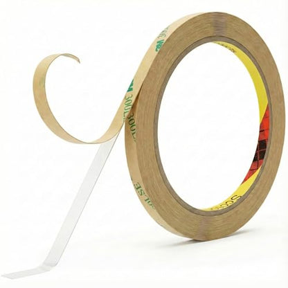 3M Double Sided Tape Heavy Duty Made of 300LSE 0.25"×36Ft Clear Mounting Tape Removable for Electronics Scrapbook LED Poster Art Craft - size: 0.25"×36Ft