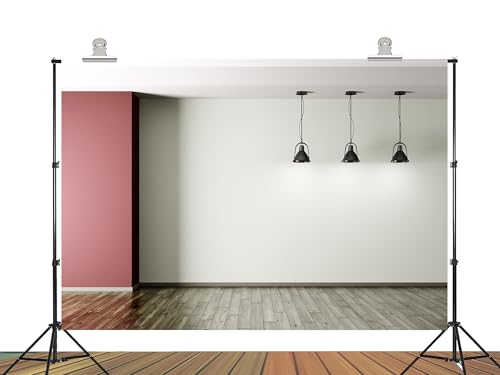 12x10ft Fabric Minimalist Empty Room Backdrop Clean Bright Background for Corporate Events Business Headshots Home Decor and Party Decorations Photo Shoot Studio Props - size: 12X10ft