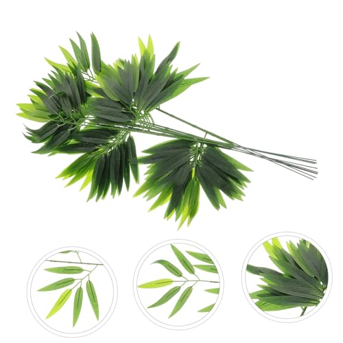 20pcs Artificial Leaf Serving Tray Aesthetic Sushi Display Plates for Sashimi Decor Food Photography Props for Parties and Culinary Presentations