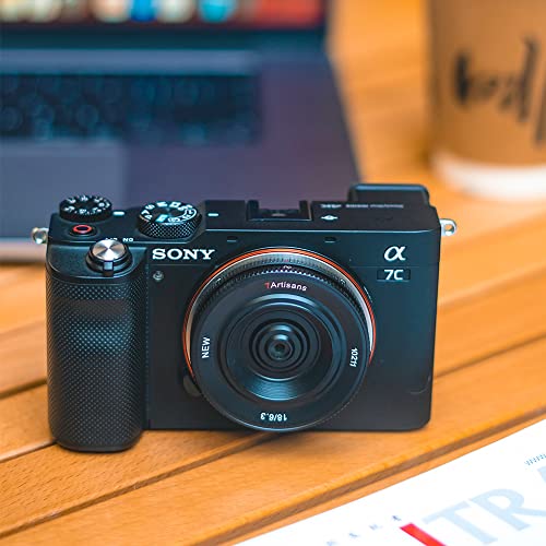 7artisans 18MM F6.3 Mark II UFO Lens for M4/3 Mount, APS-C,Prime Lens,Ultra-Thin Compact Mirrorless Cameras for Panasonic GM/GX/G/GH/GF Series for Olympus EPM/EP/EPL/Pen/EM Series