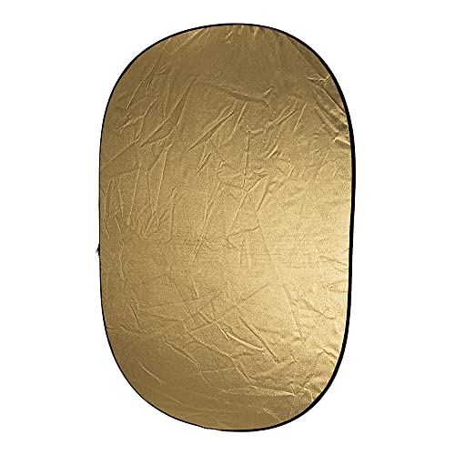 Fotodiox 40x60in 5-in-1 Collapsible Reflector Panel with Bag for Photography and Video - Black, Gold, Silver, Translucent, and White Panel - size: 40x60in (100x120cm)