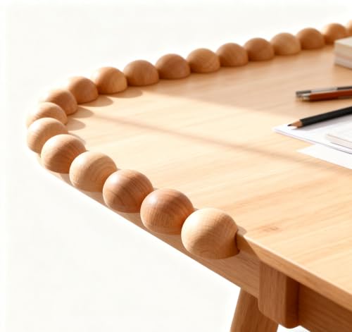 Natural Half Wooden Balls, Unfinished Beech Wood Hemisphere, Semicircle Smooth Wood Spheres for Crafts, DIY Projects and Home Decor, No Hole(Size:15cm（1pcs）) - size: 15cm（1pcs）