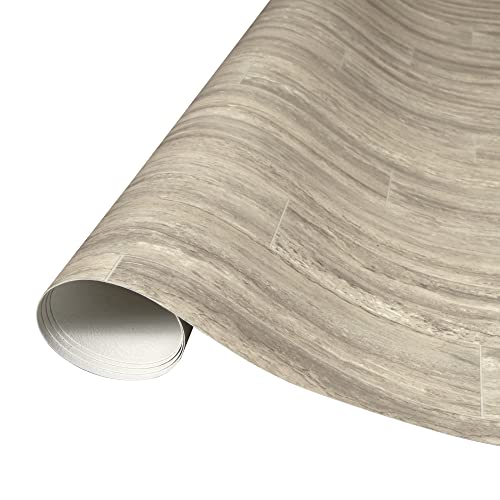 Mohawk Elite Sheet Vinyl Flooring in Mincle Grey Stone | 8'6"W x 8'L Roll | Easy DIY Friendly Installation | Durable/Waterproof/Dent Resistant | (68 SQFT) - color: Mincle Grey Stone, size: 8'6" W x 8' L
