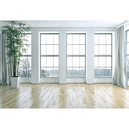 10x8ft Living Room Window Backdrop Zoom Meeting Video Conference Background Modern Home Office Photo Backdrop Interior Photo Props - size: 10x8FT