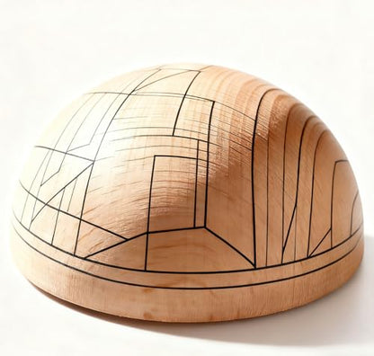 Natural Half Wooden Balls, Unfinished Beech Wood Hemisphere, Semicircle Smooth Wood Spheres for Crafts, DIY Projects and Home Decor, No Hole(Size:1.5cm（25pcs）) - size: 1.5cm（25pcs）