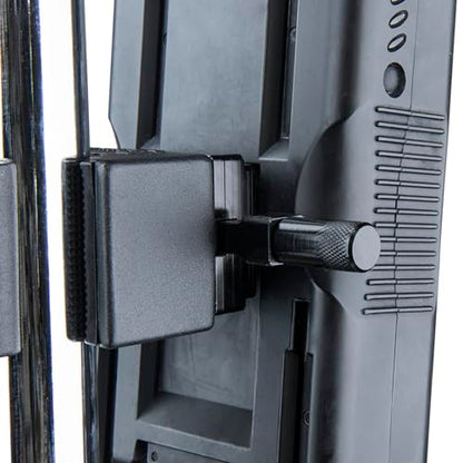 Kupo Super Convi Clamp with V-Lock Set Complete All-in-One Mounting System with V-Lock Base Extension Handle and Wedge for Photography and Video Rigging Applications (KG705411)
