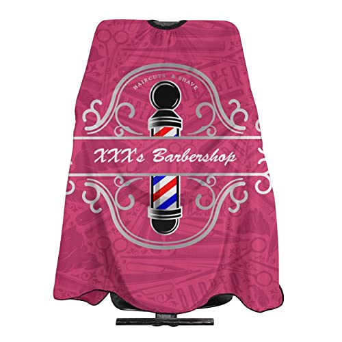 Custom Barber Cape, Personalized Haircut Salon Cape for Men - color: Barber-4