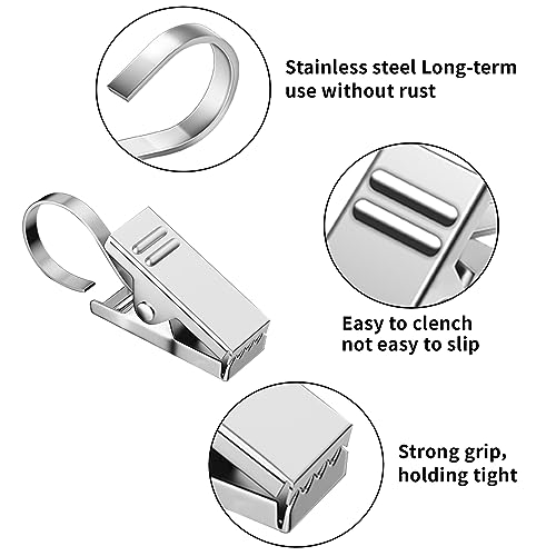 ShangTianFeng Hooks 50pcs Awning - color: Silver, size: 50 PCS