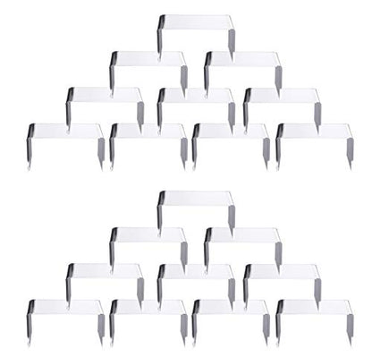 Clear Acrylic Display Risers Showcase for Jewelry, Risers Display for Funko POP Figures,Clear Cake Stands for Candy Dessert Table Decorations 4" x 3''x 2'' (20 PC)… - size: 20 PC