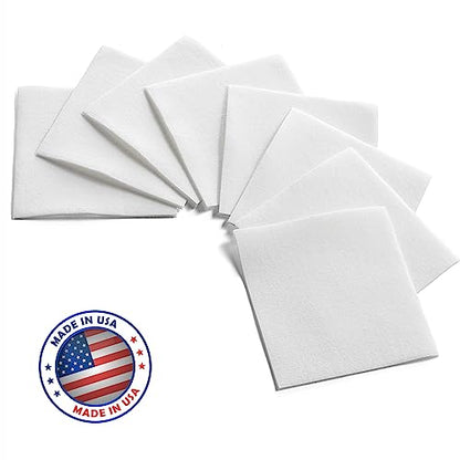 BloominGoods Disposable Linen-Feel Dessert and Beverage Napkins - Made In USA, Soft and absorbant cocktail Paper Napkins For Bar, Restaurant, Café, wedding Or Parties (200-Pack)