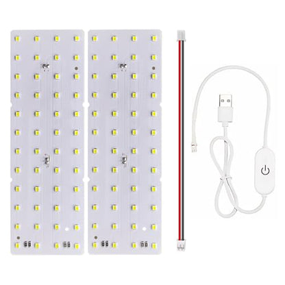 2PCS Lithophane LED Backlight Board Kit KC009 KC010 for Bambu Lab H2C/X1/P2S/A1 LED Light Board Backlights Makerworld Model Parts USB 3D Print Accessory Photo Model DIY Light Box - color: 2 PCS Lithophane LED