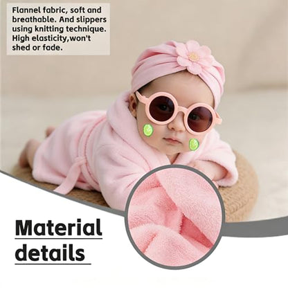 6 Pieces Newborn Photography Props 0-4 Months Photo Props - color: Pink