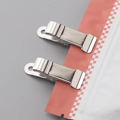 20 Pcs Small Alligator Clips Mini Spring Clamps for Crafts Backdrop Office Paper Hanging Lights Wires Photos with Smooth Jaw 5/16 Inch Capacity - color: Sliver
