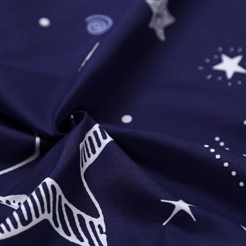 MAG 3pcs Purple Star Twin Bed Sheet,Space Microfiber Bedding Sheet Set,Galaxy Bed Sheets,Space Bedding Set with1 Fitted Sheet and 2 Pillowcases,14 Inches Deep (Purple and White,Twin) - color: Star, size: Twin