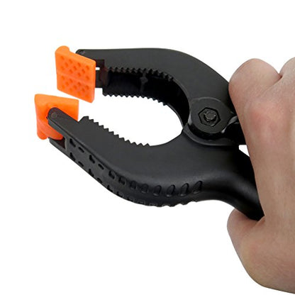 Evelots 6 Pack Spring Clamps-6 Inch LONG-Strong Grip Clips-Photo/Craft/Fabric