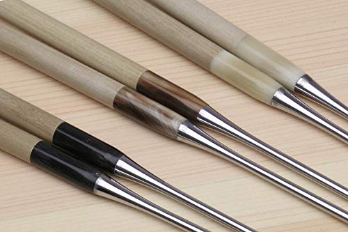 Yoshihiro Moribashi Chopsticks Japanese Sushi Chef's Traditional Garnishing Plating Tweezers Magnolia Handle (6.5 IN) - size: 6.5 IN