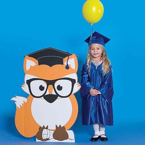 Smart Fox Standup Kit, Graduation Decorations, KGD16Z-M - color: Fox Standee Prop Kit